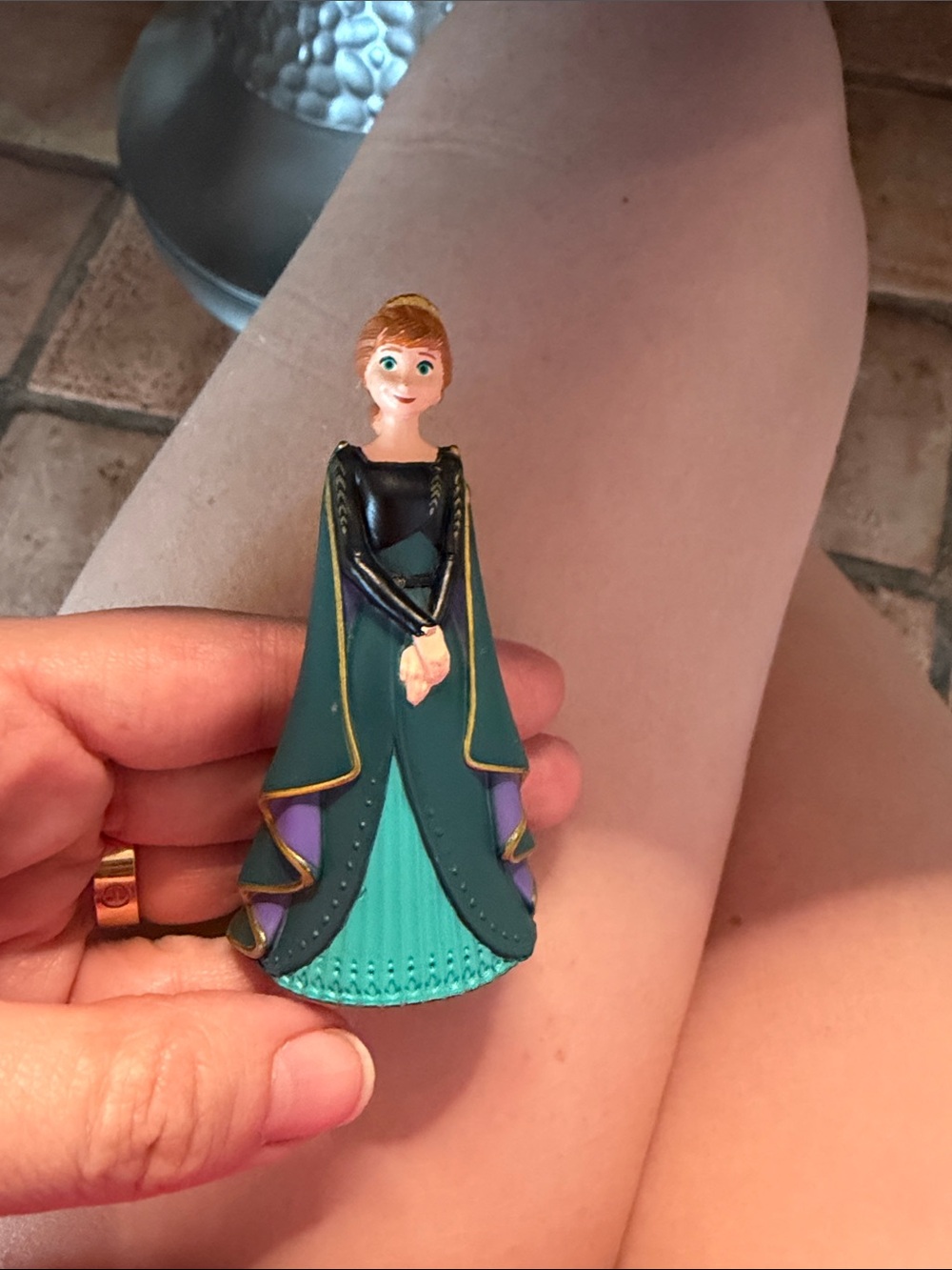 Tonies Anna Princess Figurine Toy - Teal & Purple